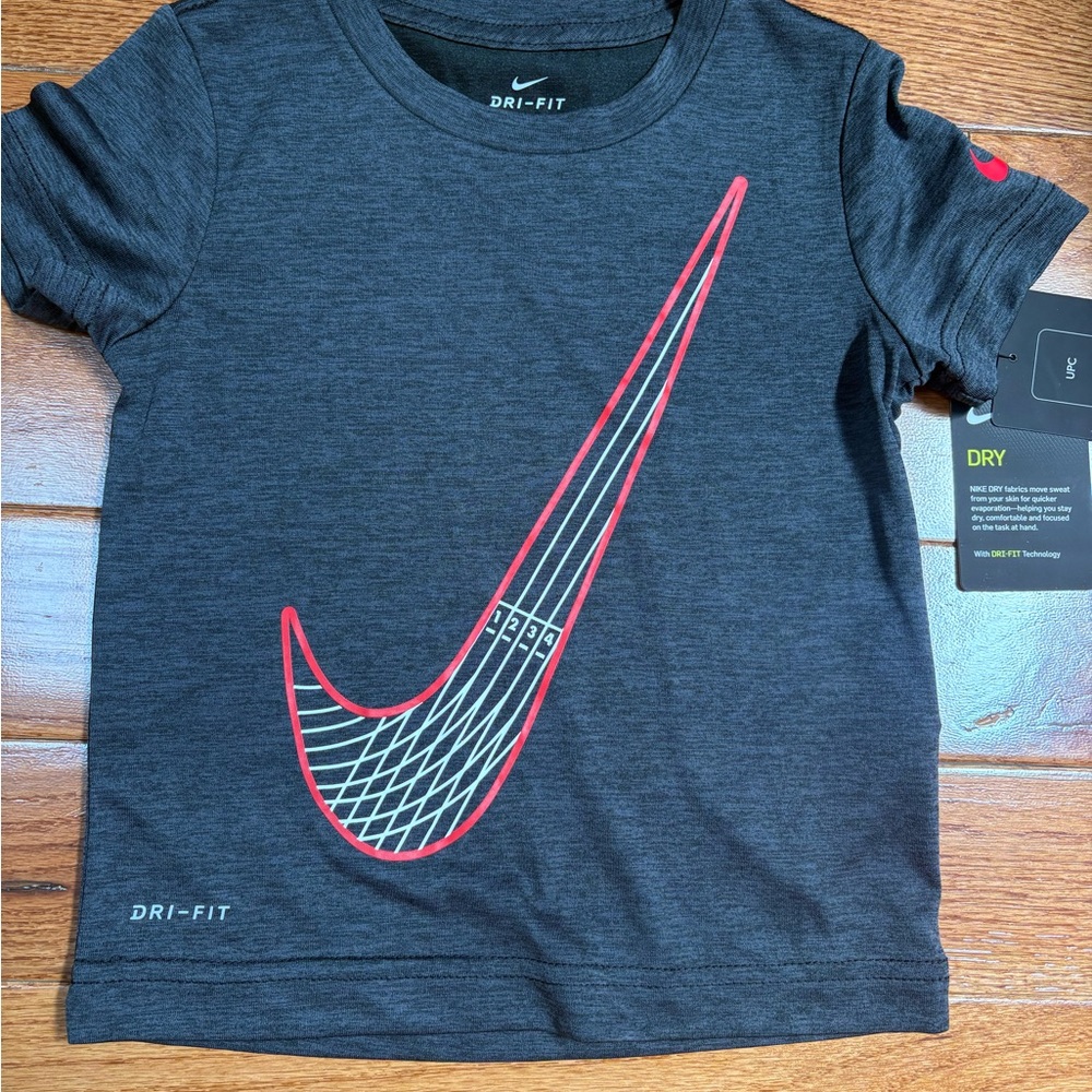 Nike Kids Dri-FIT Gray T-Shirt